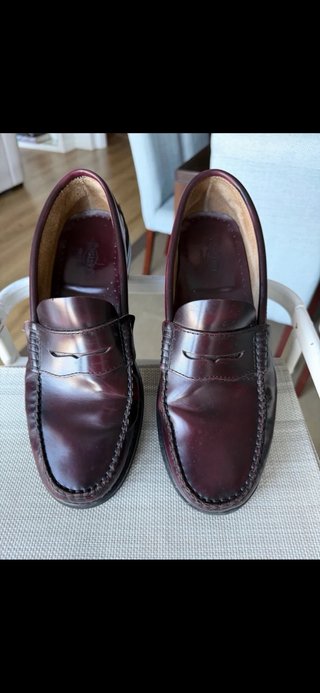Mocasines castellanos burdeos