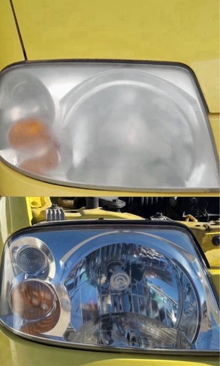 Pulida de faros para coche