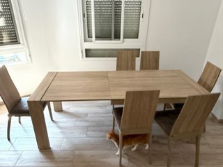Mueble comedor y 6 sillas