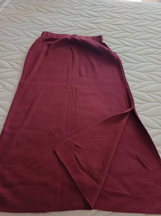 Conjunto Falda y Suéter Rayas