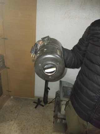 Luz efecto bola discoteca giratoria