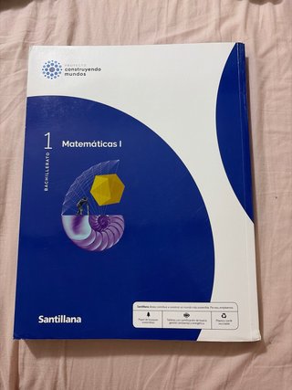 Matemáticas I 1 Bachillerato