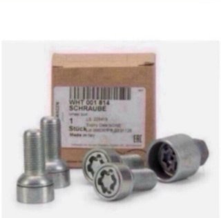 TORNILLOS ANTIRROBO VW GOLF TOURAN AUDI SEAT LEON