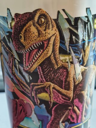 Vasos Retro Jurassic Park McDonald's 1993
