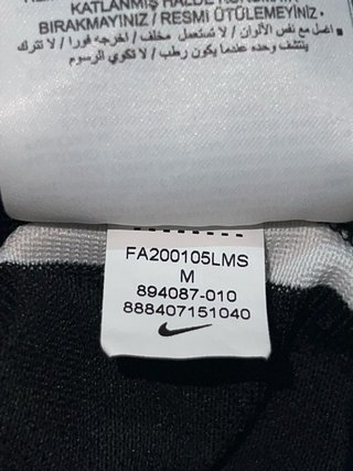 Camiseta Nike Fútbol Manga Larga Rayas