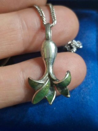 Collana e pendente in argento 925