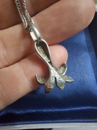 Collana e pendente in argento 925