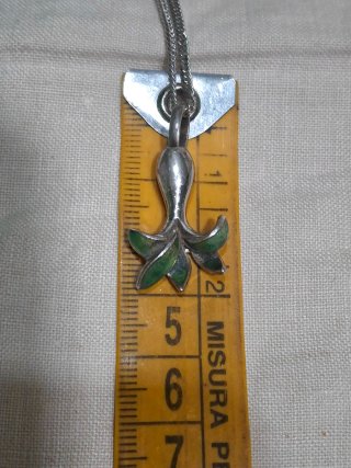 Collana e pendente in argento 925