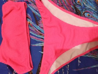 Bikini rosa talla M