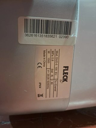 Termo Eléctrico Fleck DUO-5 100L
