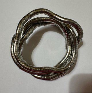 Bracciale/Collana vintage maglia flessibile