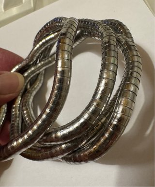 Bracciale/Collana vintage maglia flessibile