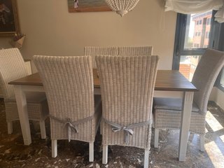 Mesa comedor madera maciza