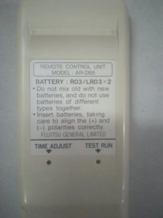 Mando Fujitsu Original Aire Acondicionado