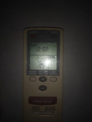 Mando Fujitsu Original Aire Acondicionado
