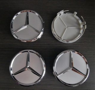 MERCEDES BENZ TAPAS CENTRO LLANTA/ PLATA