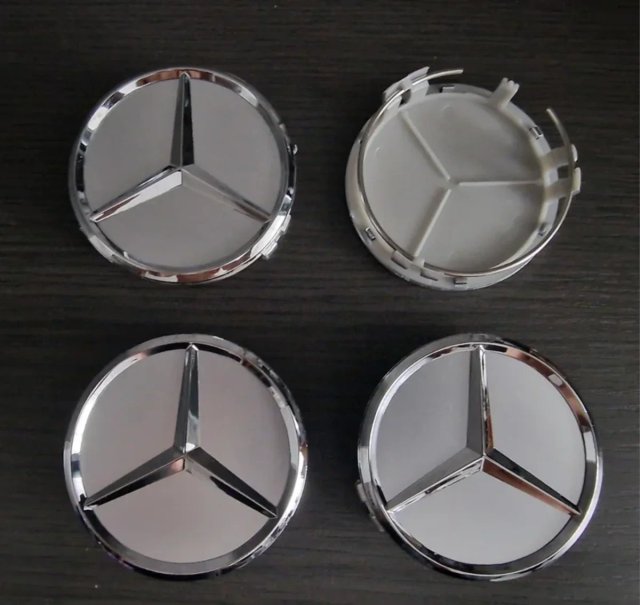 MERCEDES BENZ TAPAS CENTRO LLANTA/ PLATA