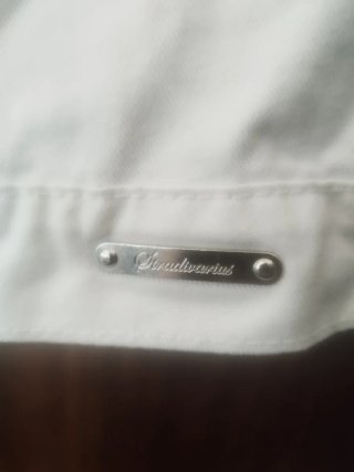 Chaqueta vaquera blanca Stradivarius