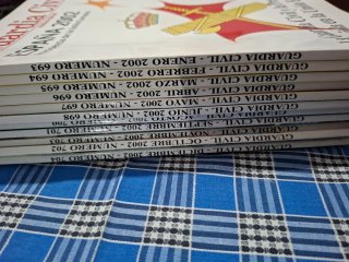 Lotes Revistas Guardia Civil años 1976 a 2005