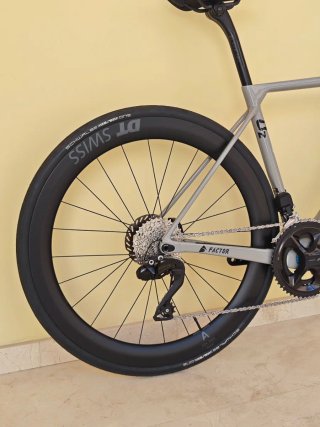 Bicicleta Factor O2 Talla 52 S Gris