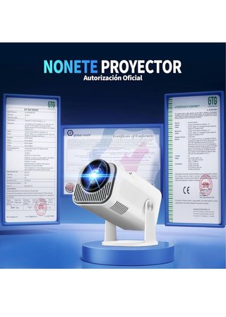 Proyector NT30 Android WiFi 6 BT5.2