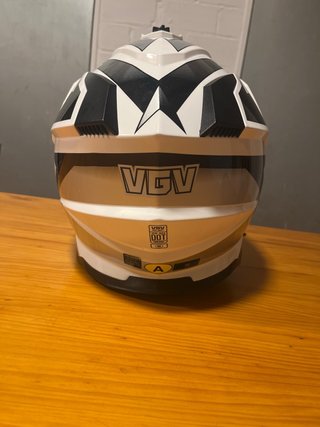 Casco Motocross VGV con Pantalla y Funda