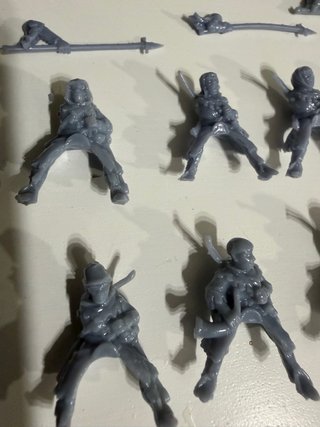 Figuras Escuderos Bretonia Warhammer The Old World