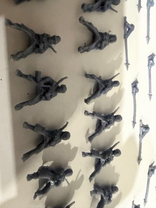 Figuras Escuderos Bretonia Warhammer The Old World