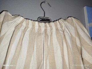 Blusa Rayas Beige/blanco