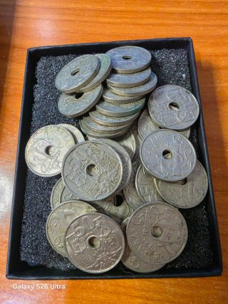 34 Monedas 50 Céntimos Franco 1963 Estrella 65