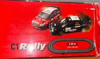 Circuito Scalextric C1 Rally + 2 Coches