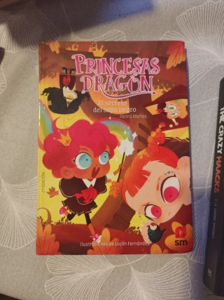 Libro princesas dragón, el secreto del sapo negro