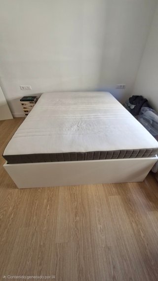 Cama 160x200 con cajones y colchón