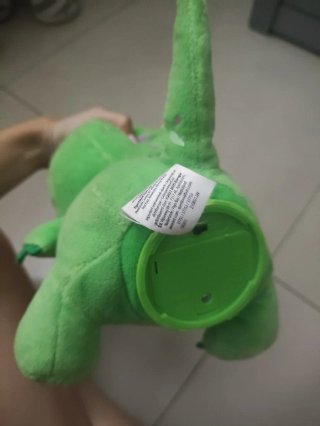 Lote 2 muñecos dinosaurio peluche