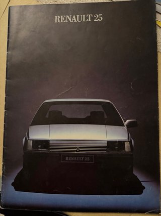 Lote 6 Catálogos Renault Clásicos