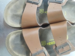 Sandalias Birkenstock Marrón Talla 44