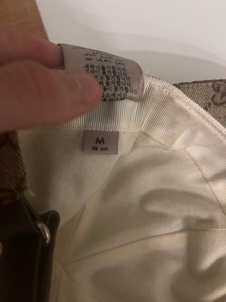 Gorra Gucci GG Beige