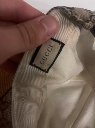 Gorra Gucci GG Beige