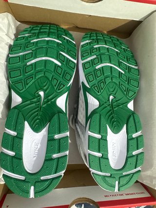 Zapatillas deportivas Nike niño verde/plata