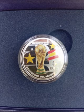 Moneda Plata Mundial FIFA 2026 Campeones