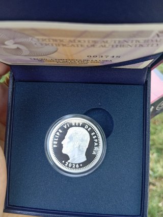Moneda Plata Mundial FIFA 2026 Campeones