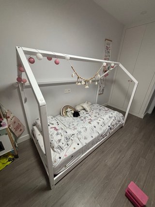 Estructura Cama Casita Montessori 90x190