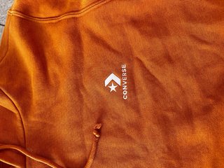 Sudadera Converse Mostaza con Capucha