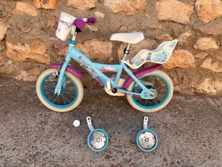 Bicicleta niña Frozen