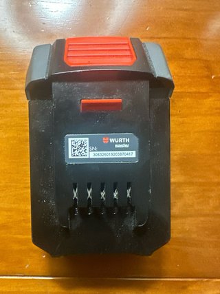 Batería Würth 18V 4Ah