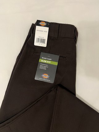 Pantalones Dickies Marrones Slim Fit