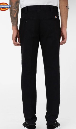 Pantalones Dickies Marrones Slim Fit