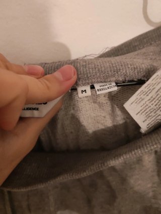 Pantalón de chándal gris