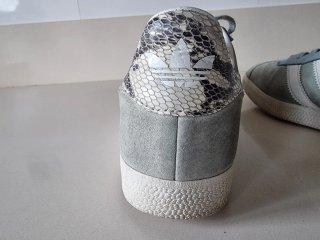 Adidas Gazelle Gris y Blanco
