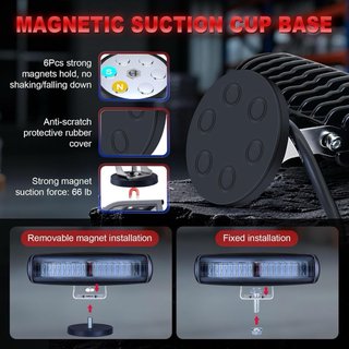 NUEVO! 2 Luces LED para Carretilla Elevadora
